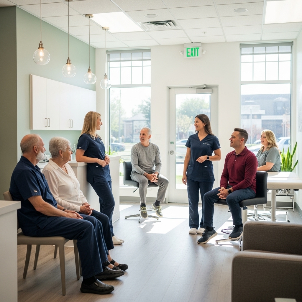 Modern wellness clinic showcasing our client success